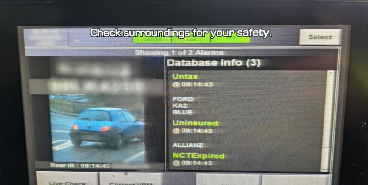 We were alarmed that the driver was also disqualified from driving. But ...