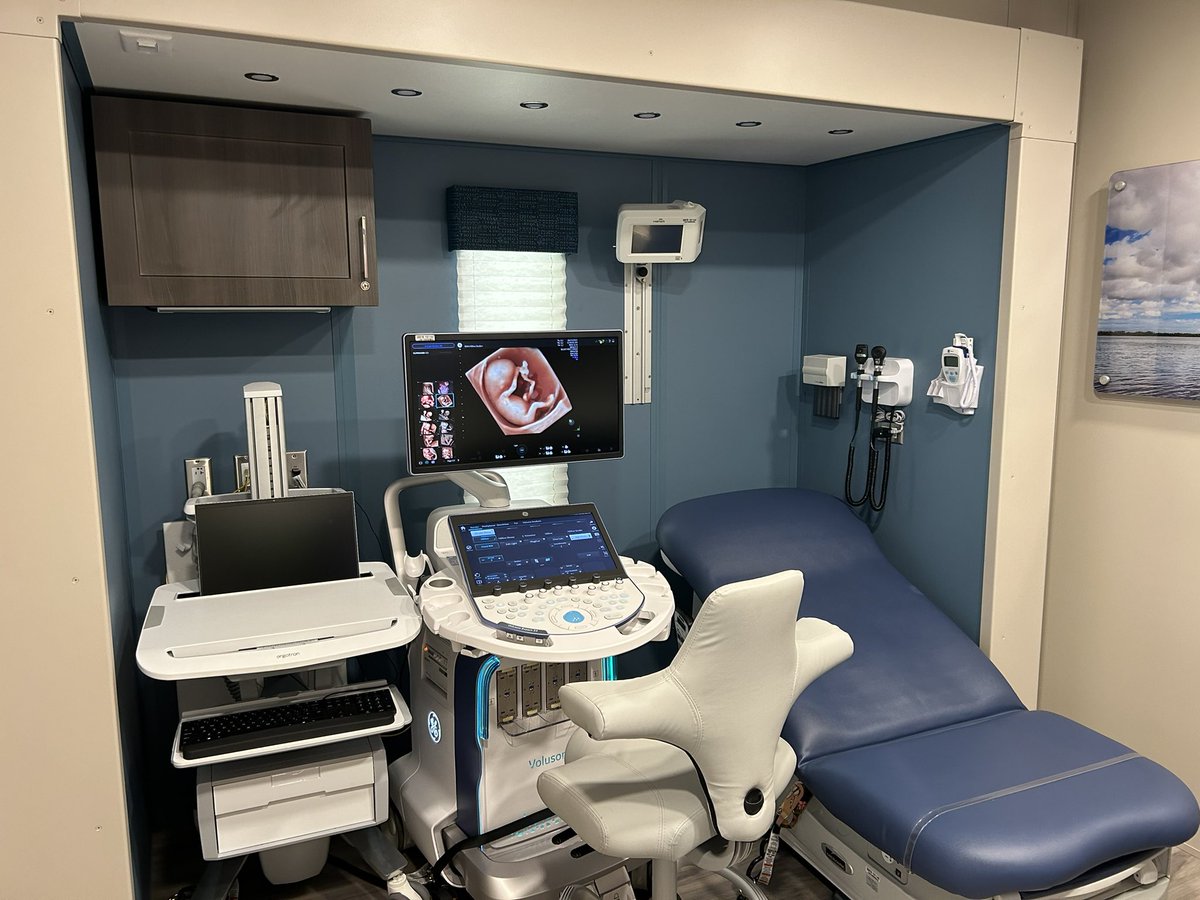 Thanks to the Lozick Foundation, @firstenergycorp, @LincolnElectric and @SherwinWilliams Foundations, we have a new UH Mobile OB Unit for maternal-fetal medicine. It will bring expert pre-natal imaging to pregnant mothers in Lorain and Portage communities. #UHProud