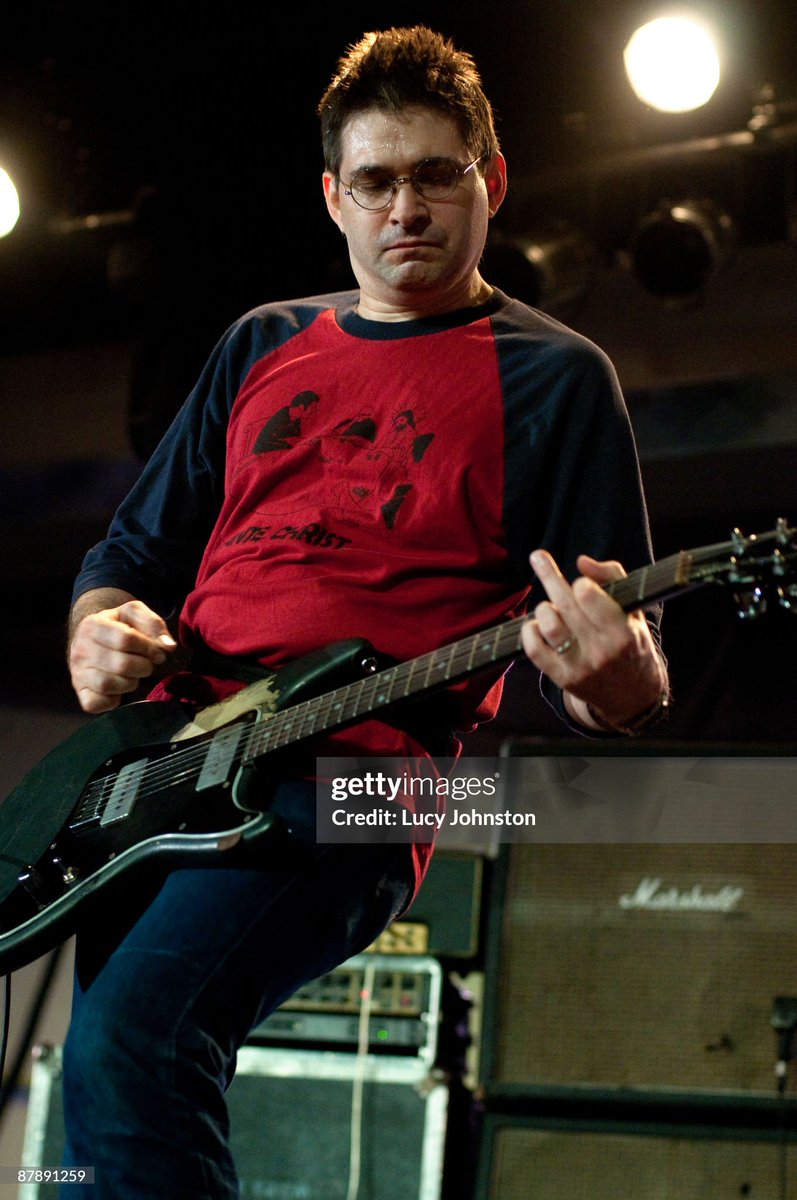 Steve Albini of Shellac performs at Butlins Holiday Centre in Minehead, England (2009)