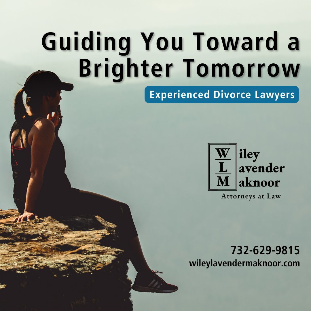 Divorce can be a challenging journey, but with our compassionate support and guidance, you can confidently embrace a fresh start.

#WileyLavenderMaknoor #LegalHelp #DivorceLawyer #Divorce #NJLawFirm #Attorneys