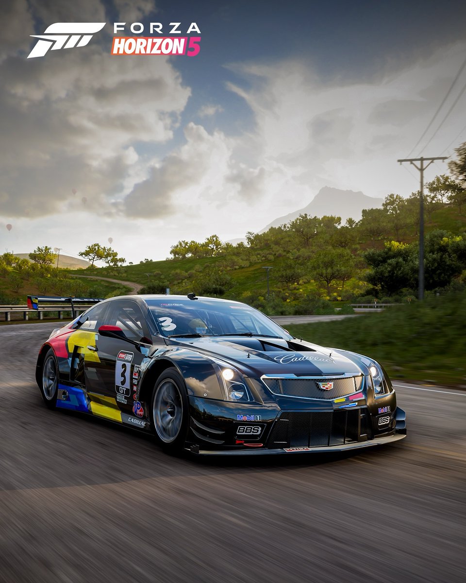 Grabbing the Apex AllStars Car Pack in FH5 will net you the 2015 @Cadillac #3 Cadillac Racing ATS-V.R, powered by an astonishing 600 bhp from its racing tuned LF4.R 3.6L twin-turbo V6. @cadillacvseries