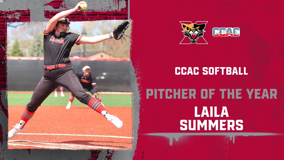 SXU Athletics (@sxuathletics) on Twitter photo Congrats to Laila Summers from <a href="/SXUsoftball/">SXU Softball</a> on being named the CCAC Pitcher of the Year! #GoCougs🐾🥎 #WeAreSXU Congrats to Laila Summers from <a href="/SXUsoftball/">SXU Softball</a> on being named the CCAC Pitcher of the Year! #GoCougs🐾🥎 #WeAreSXU