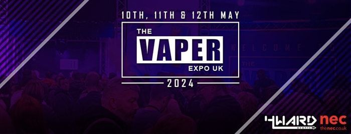 The @VaperExpoUK is coming soon - 10-12th May 2024! It is one of the largest vape events in Europe & a hub for the vaping community in the UK! 1 pass = entry for Saturday & Sunday! 👉 bit.ly/3IJGlA8 #VaperExpoUK #VaperExpo #VapeExpo #Vape #Vaping #Ecigclick