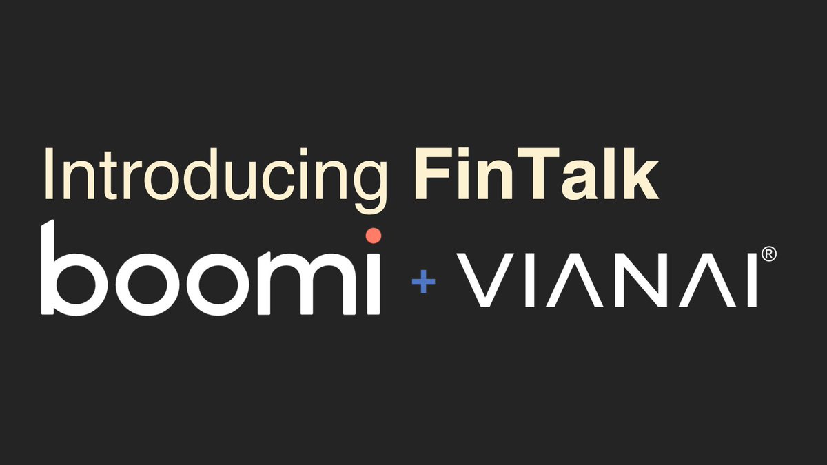 VianaiSystems's tweet photo. Announcing the global launch of @boomi FinTalk powered by Vianai, enabling CFOs &amp; finance users to ask ad-hoc, natural-language questions and get real-time, actionable insights for expense management, variance analysis and revenue strategies. 

https://t.co/CzvGTywnIL #BoomiWorld https://t.co/NFwYfr6dYy