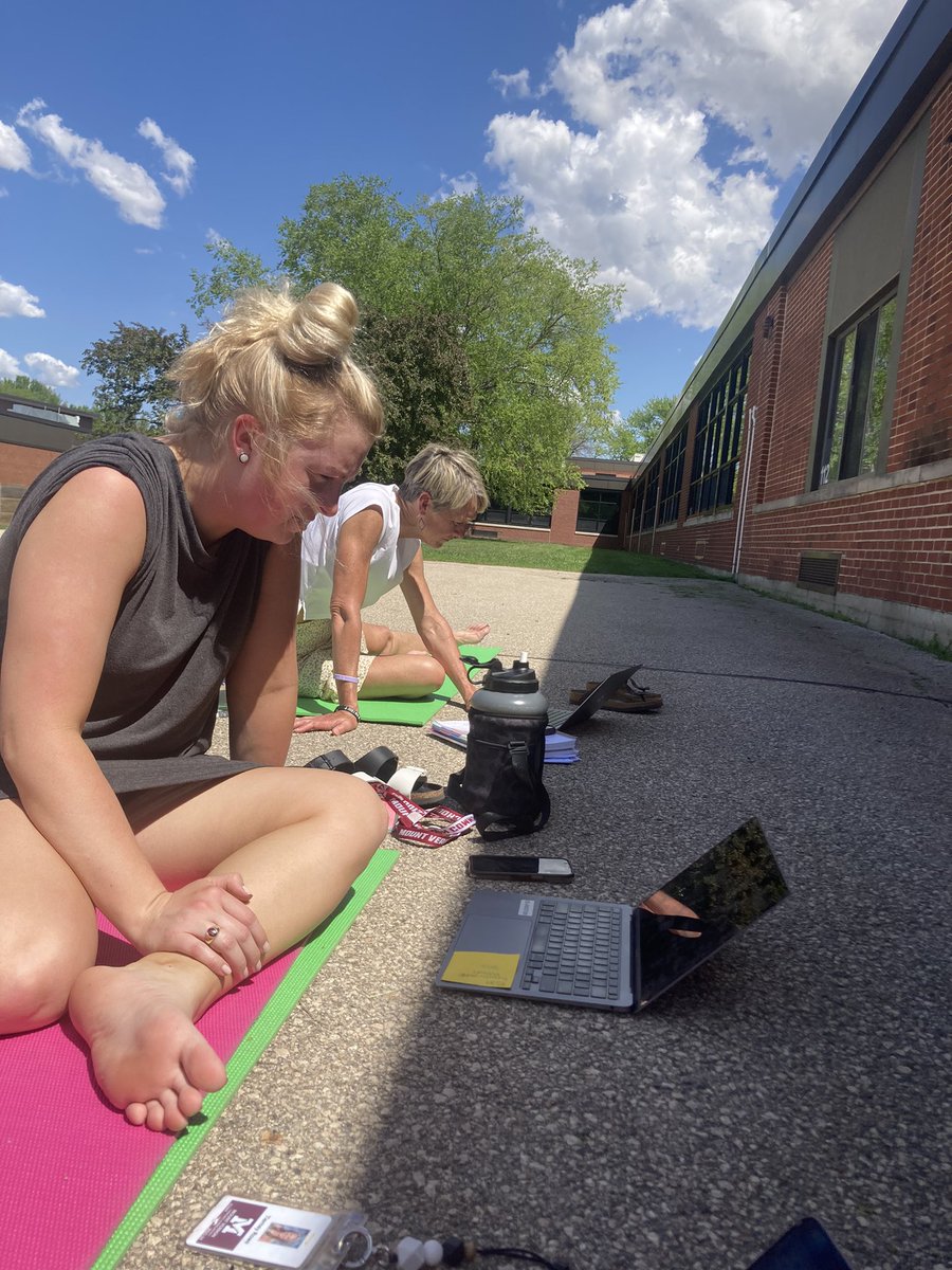 Team Dyslexia Training today! Love the sunshine today ☀️