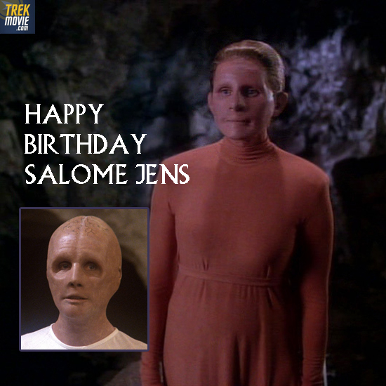 Happy birthday to Salome Jens, who first appeared as the ancient humanoid (via hologram) in #StarTrekTNG's 'The Chase,' but went on to play the female changeling on #StarTrekDS9.
#StarTrek