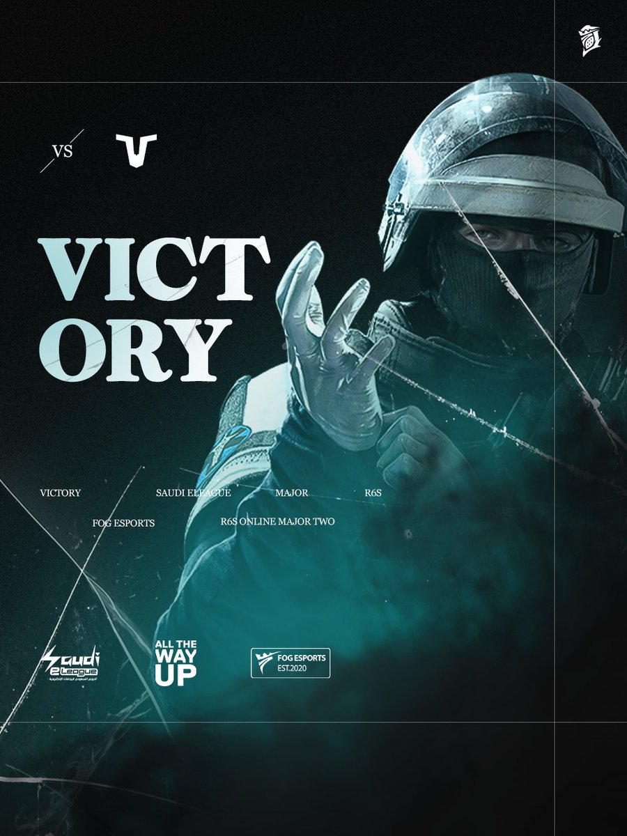 Another victory is added to our journey 🎖️
فوز جديد يضاف الى رحلتنا ببطولة #RainbowSixSiege 💪🏻

#AllTheWayUp