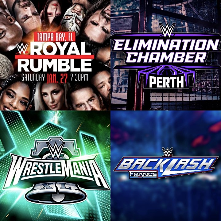 What's Your Favorite WWE PPV IN 2024 So Far?? ✨️✨️

#wrestlemania #EliminationChamber #RoyalRumble #WWEBacklash