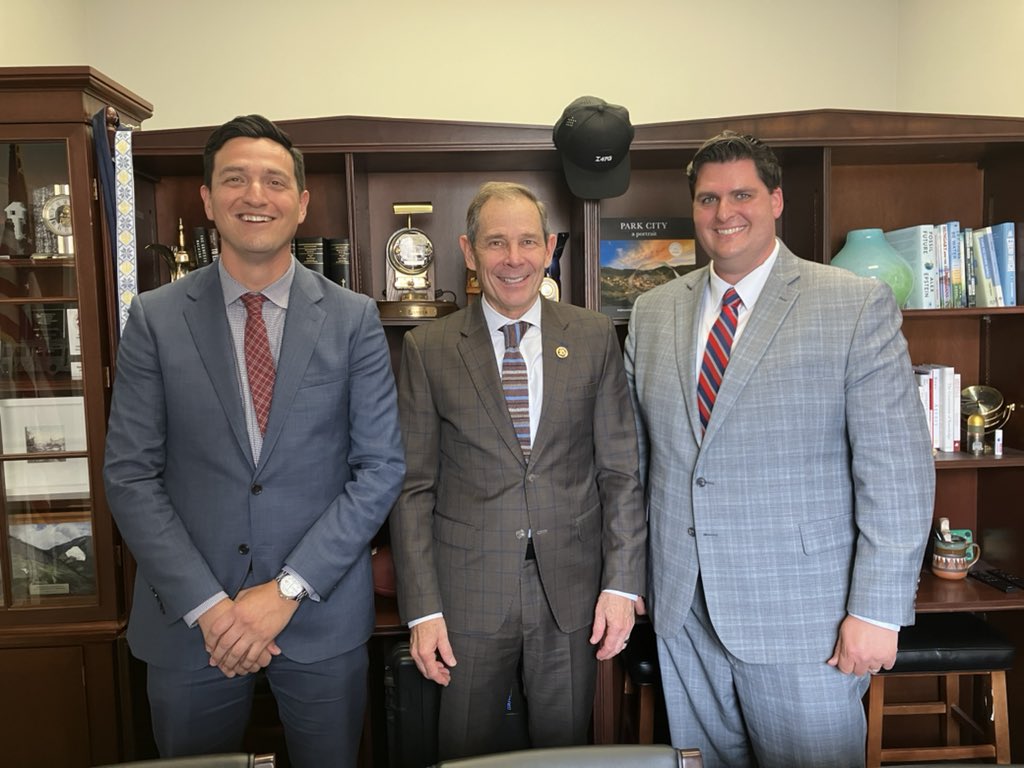 Thank you @RepJohnCurtis for taking the time to meet with us for #RailDay2024! We are proud of the work our team does in Utah’s 3rd congressional district and appreciated the chance to discuss energy transportation and agriculture issues with you. Thanks for your leadership!