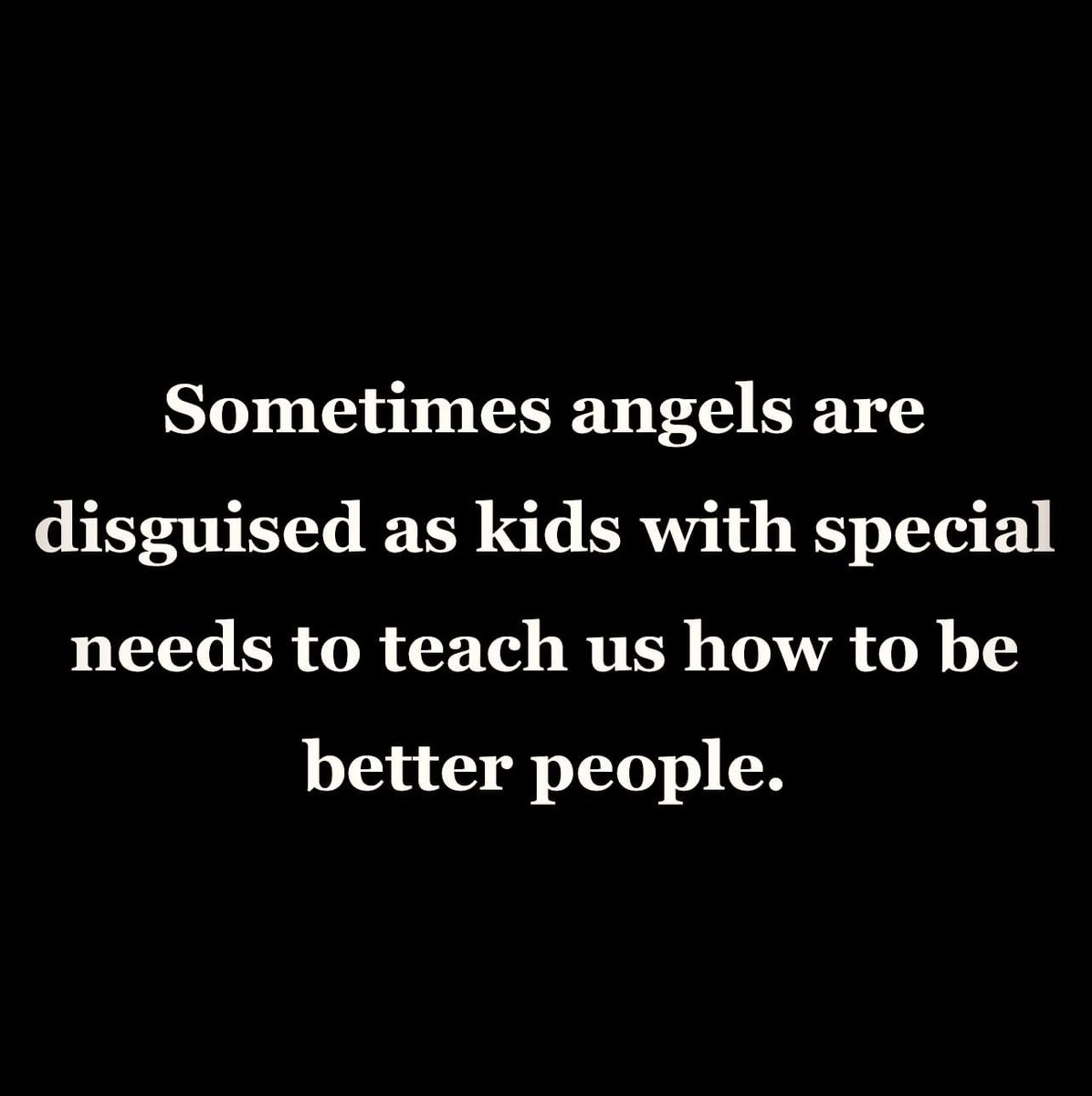 Saw this. 

Loved it. 

Here’s to all our ‘Special Angels’ 😇 for making us better people 🫶🏼

#TheKnightsFoundation
