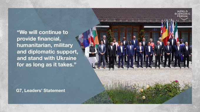 Rt @wef 
Quote of the Day from the #G7Summit Leaders.

Learn more: buff.ly/3u6oD2M
