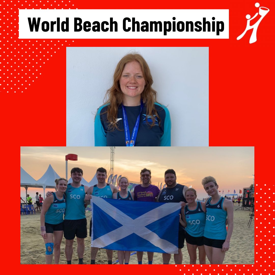 A massive well done to Laura who competed for Scotland at the IKF World Beach Korfball Championship in Thailand! 🏝️☀️ Super proud of you and well done to the whole team for surviving the heat and putting on a great performance! 💙♥️