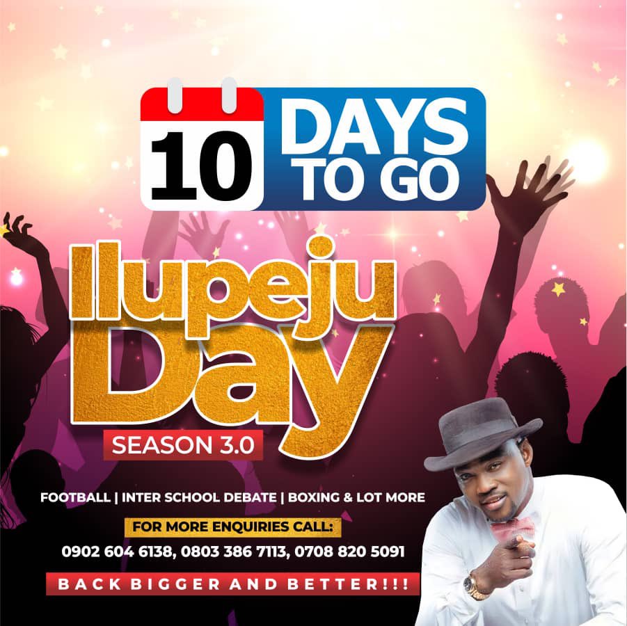 ilupeju_updates's tweet photo. It's a countdown!!!!

#IlupejuDay season 3 https://t.co/u3yNgTYU3j