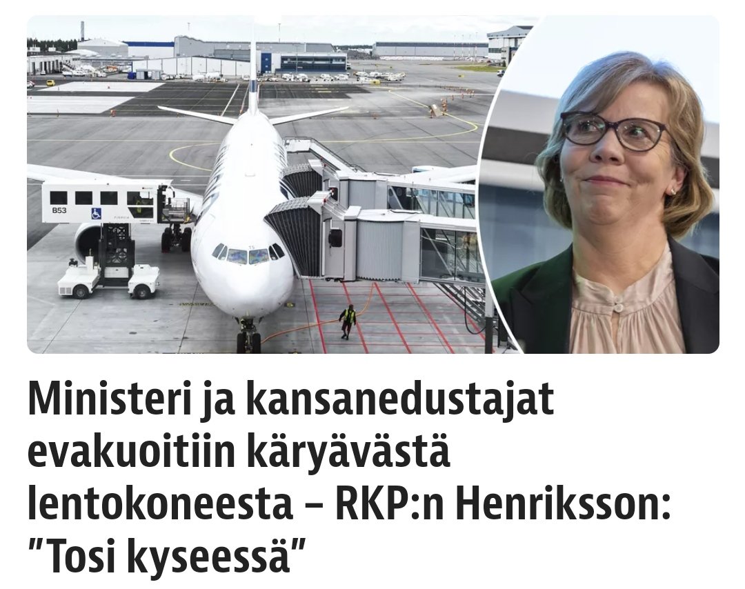 Kyseinen lentokone julistettu kommariksi