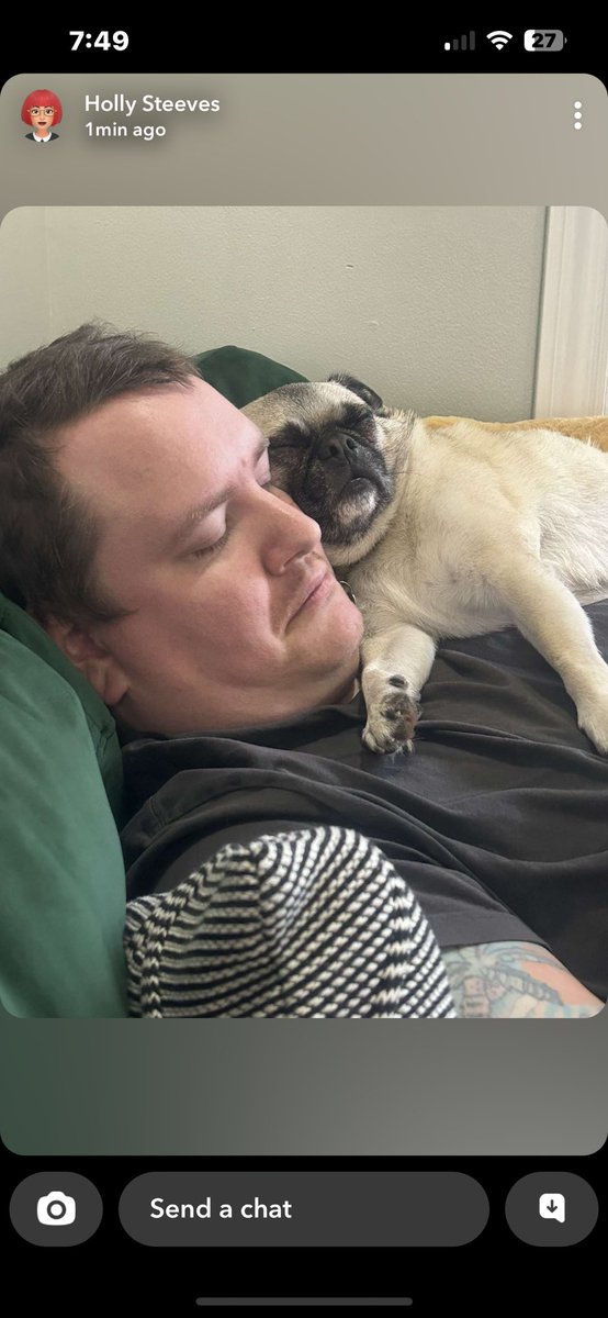 Just a man and his best friend