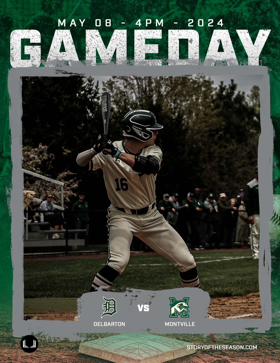 Game day: Delbarton travels to Montville HS for a conference game! First pitch slated for 4pm #delbartonbaseball #playfast