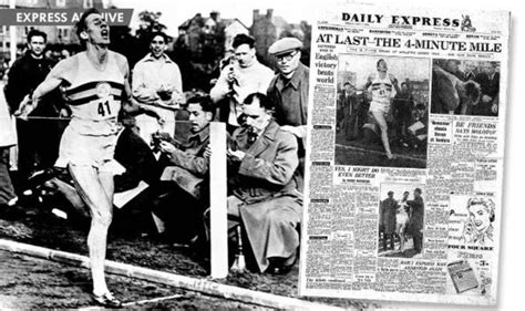 This Day in Track & Field History, May 6, 2024, 70th anniversary of the first sub-4 minute mile! by Walt Murphy News and Results Service runblogrun.com/2024/05/this-d… , #subfourminutemile, #RogerBannister, #Oxford, #IffleyRoadTrack, #themile,