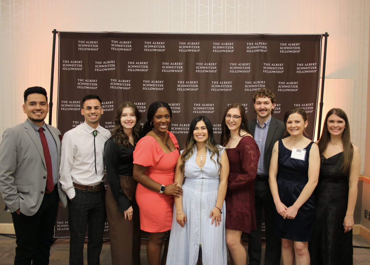 Monday night was the annual Albert Schweitzer Fellowship celebration. Congratulations to the incoming OSU fellows!