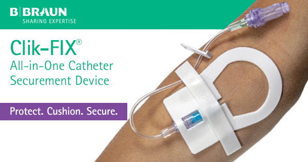 NDC_Inc's tweet photo. B. Braun Medicalโs line of Clik-FIXยฎ catheter securement devices offer a variety of securement options that are all made with patient care in mind.
Learn more >> https://t.co/nCfrTW37jN
#WellnessWednesday #simpow #securement #catheter @bbraun_com https://t.co/DogI8D3qwk