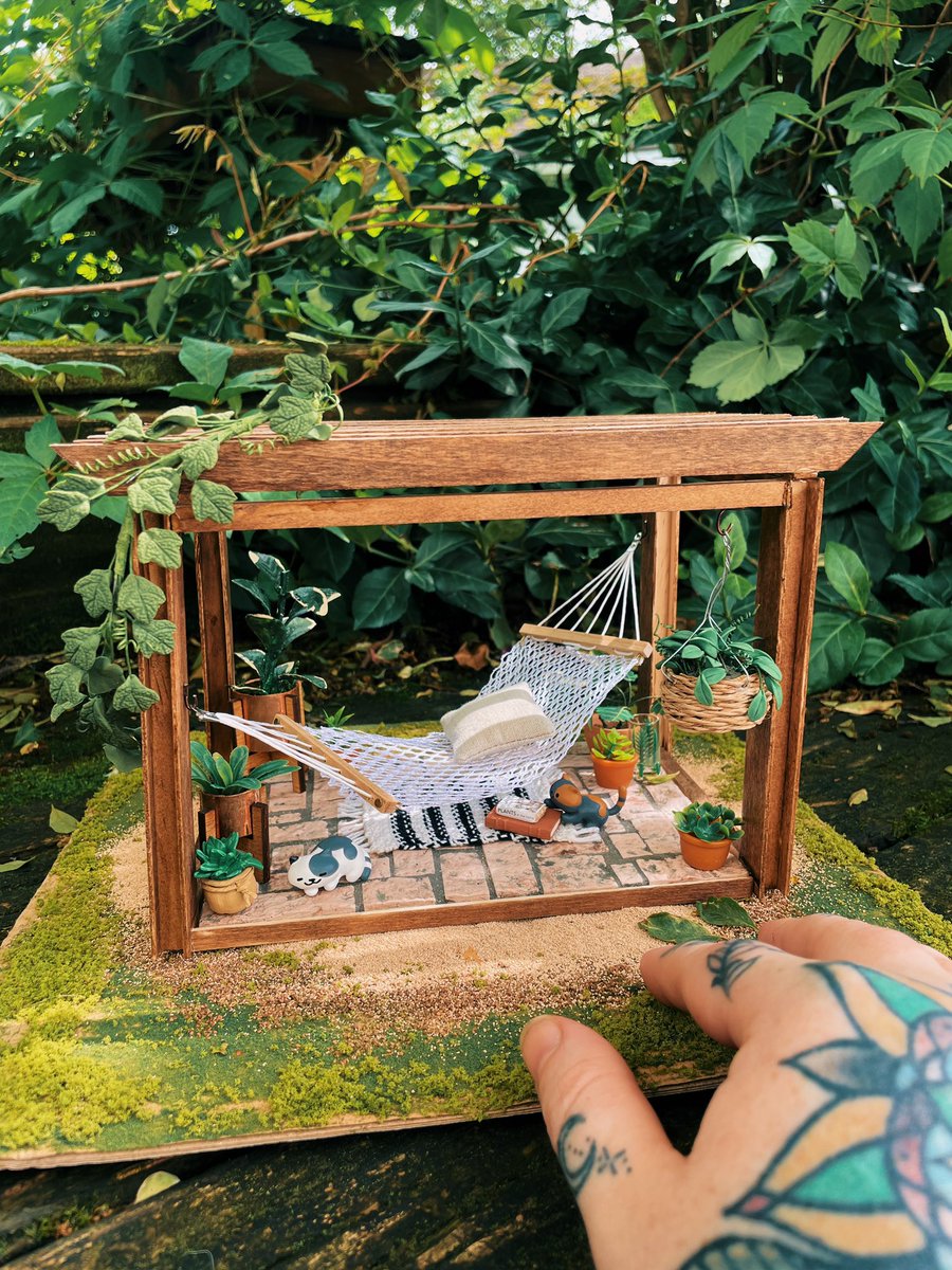 A tiny place to relax 🫶🏻 #miniatures