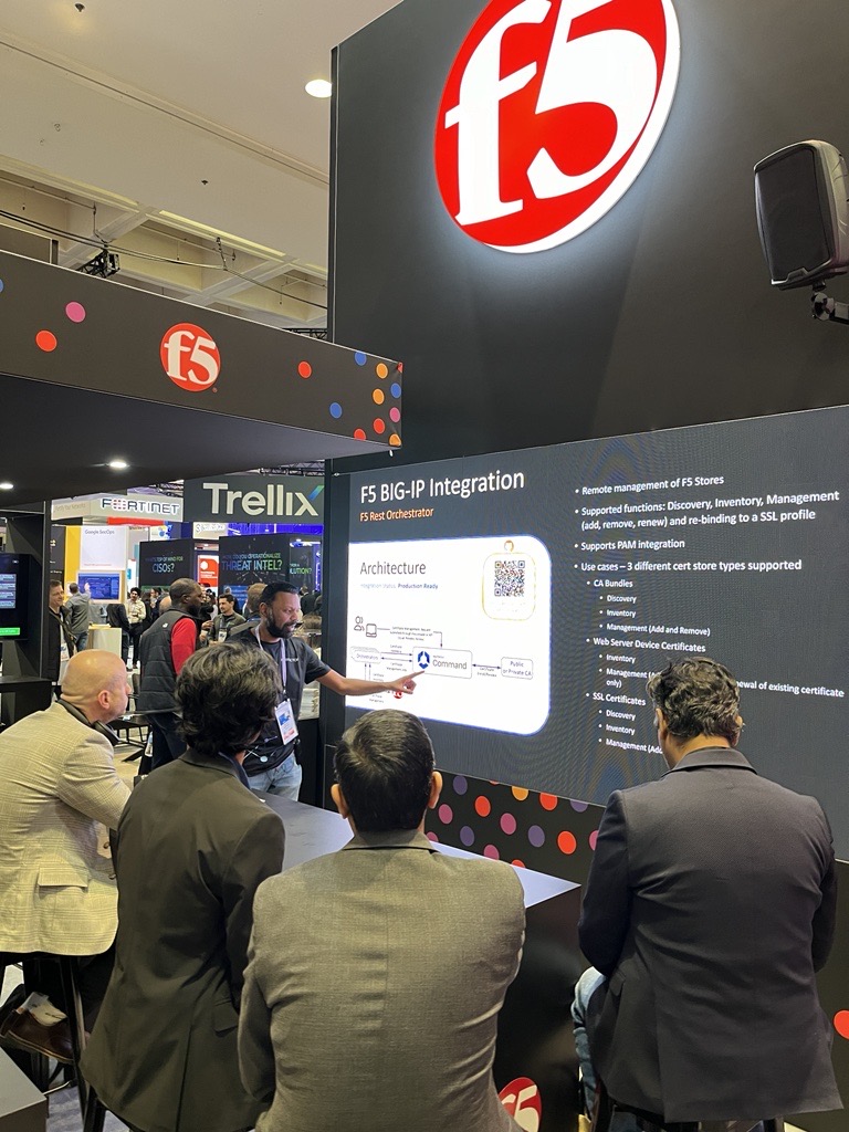 Catch Keyfactor's Director of Solutions Engineering, Karthik Lalithraj, at the @F5 booth (N-4535 )at #RSAC again at 2pm PT for an informative presentation.