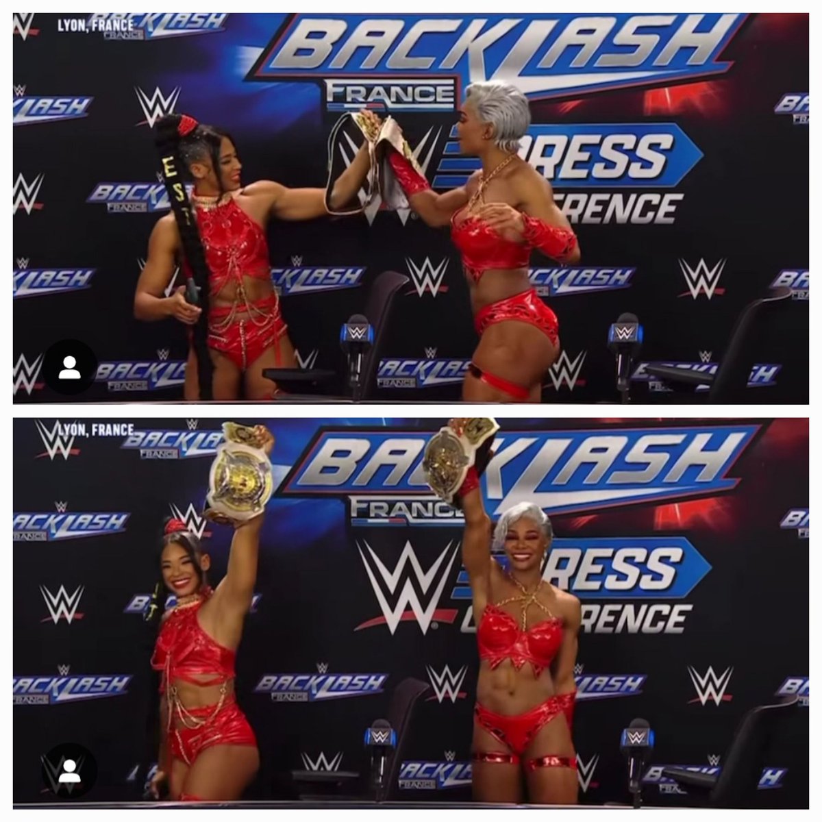 Still smiling about this!!!!!😍❤️👄

@BiancaBelairWWE @Jade_Cargill 

#biancabelair #biancabelairwwe #wwe #wweraw    #wwesmackdown #wwesuperstars #sportsentertainment #est #estofwwe #estofnxt #theest #rawwomenschampion