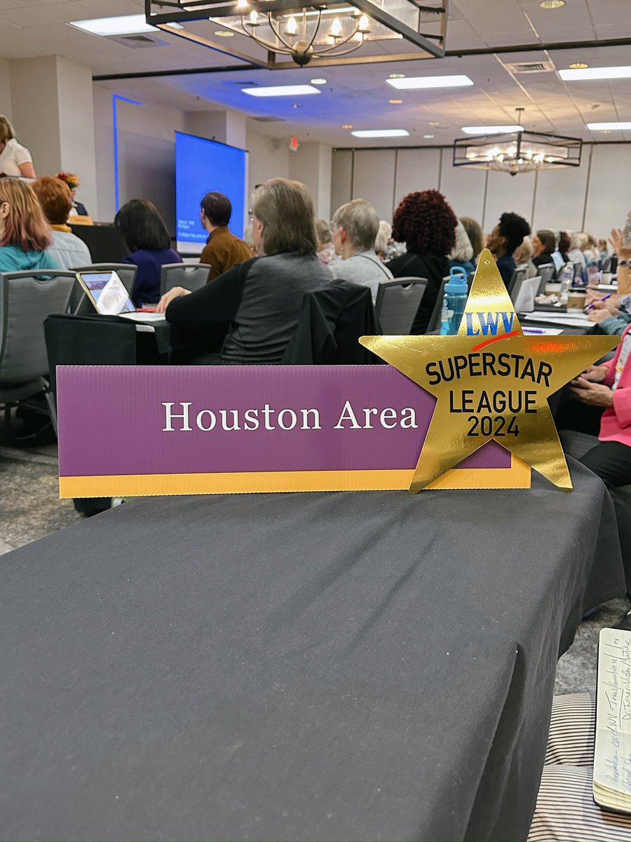 Read the report on the 40th Biennial @LWVTexas State Convention in Dallas! Members from our league presented on many panels and we learned so much from the amazing work being done by the other Leagues around the state ❤️ lwvtexas.org/handlers/celin…