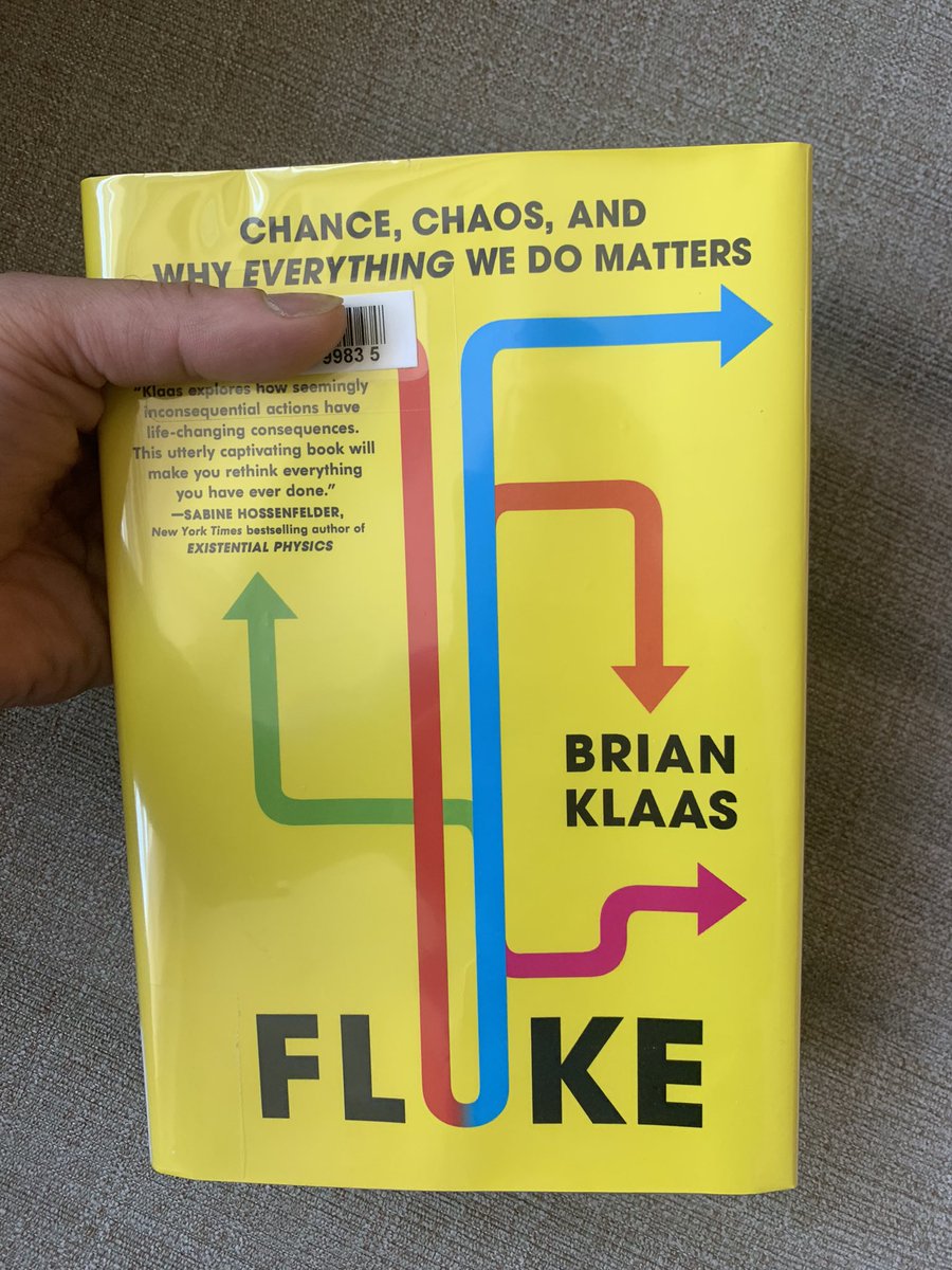 Echoing @clintballinger recommendation to buy @brianklaas eye-opening new book investigating how the nature of randomness in the world ensures that we can predict nothing even though our very human nature is predetermined by our past, which I reviewed for @BooksinFive below! 1/5