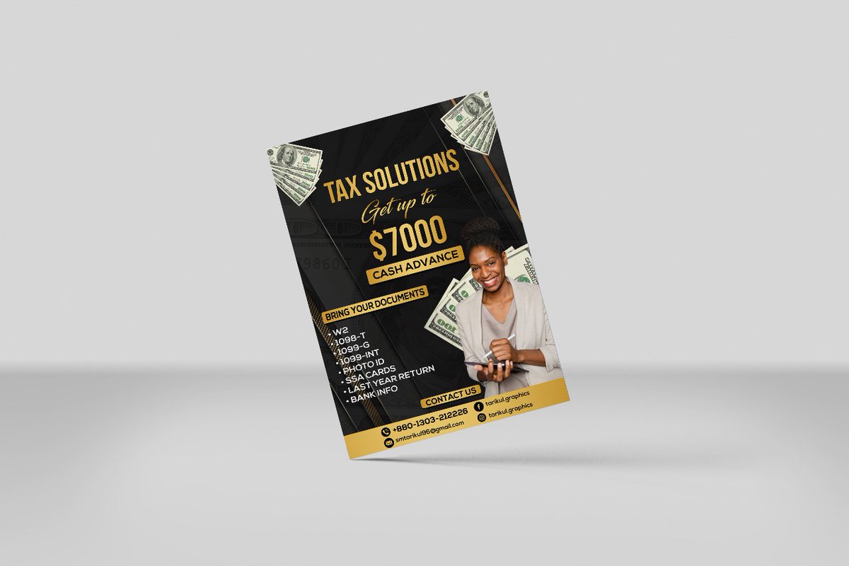 smtarikul96's tweet image. Need eye-catching visuals? Look no further! Just drop a message I am here to help.
Upwork : upwork.com/freelancers/~0…
#GraphicDesign #DigitalArt #CreativeDesign #ArtisticThursday #usa #Flyers #GraphicDesignerLife #VisualArt #ArtisticExpression #viral #upwork #TRENDING