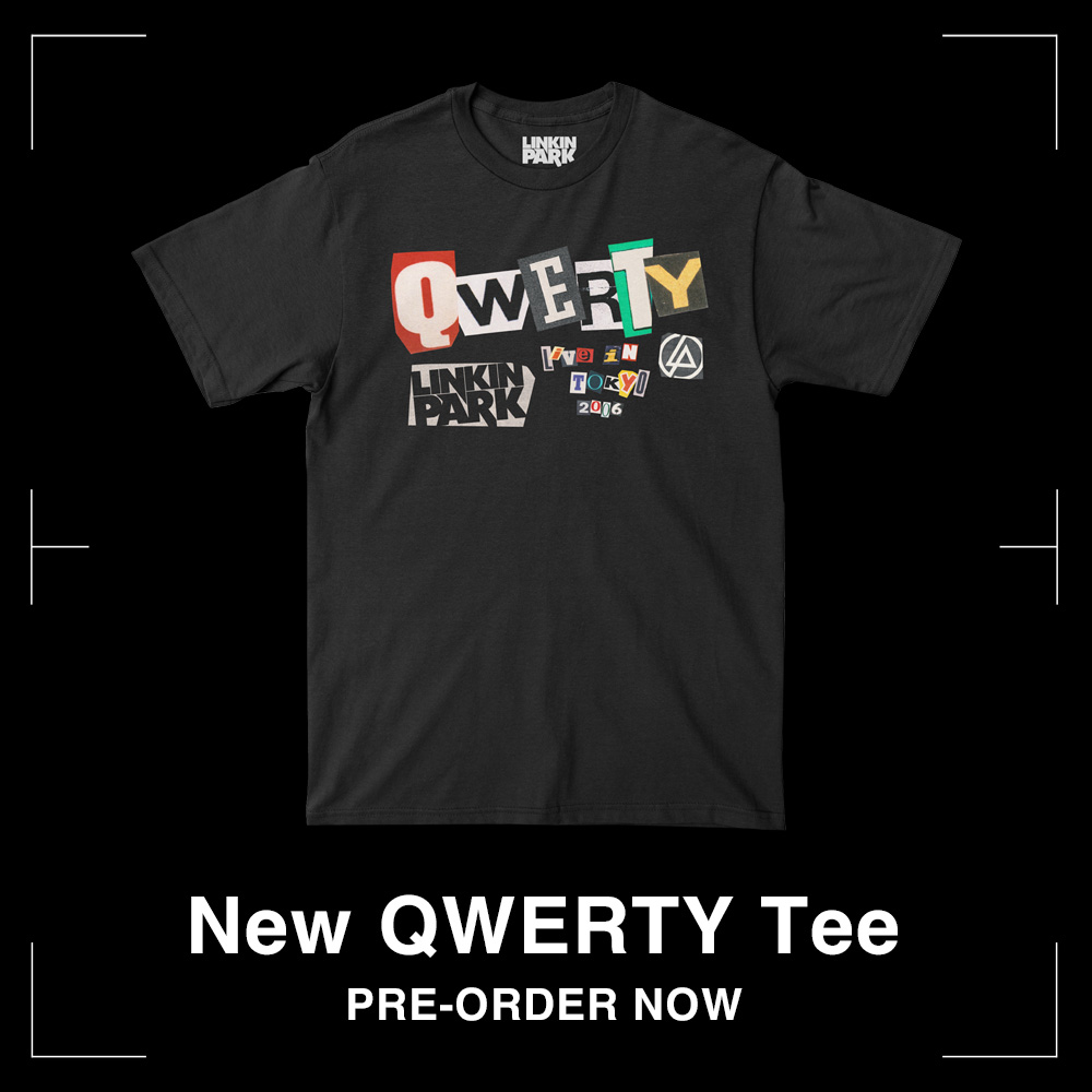 QWERTY Ransom Note Tee | Pre-order Now - lprk.co/store