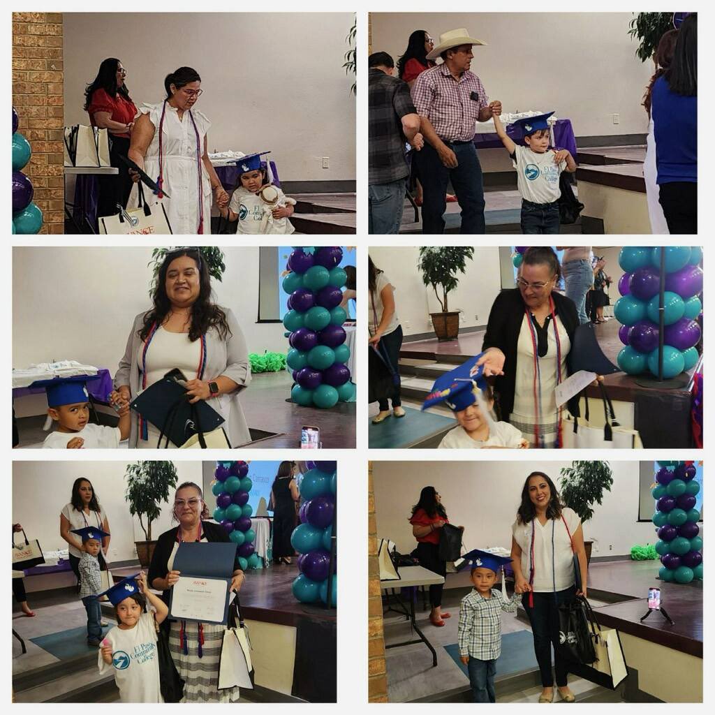 Avance to College held their Spring 2024 Graduation. students participate in parenting and college readiness classes for 9 months. Once students complete, they take the next step which includes the GED, ESL, or credit classes that lead to a certificate or degree. Congratulations!