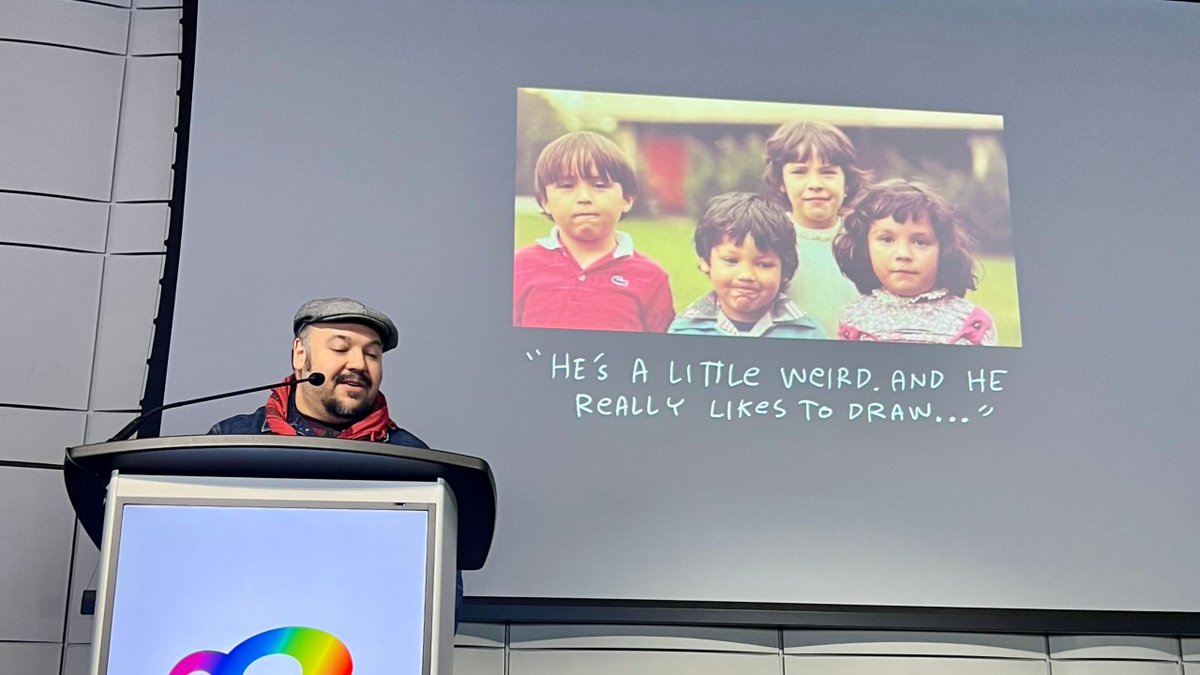 Jorge Gutierrez Speaks About ‘Love (of Animation) on The Spectrum’: The Emmy and Annie Award winning writer/director/artist (‘Maya and the Three’) shared his thoughts on neurodivergence… bit.ly/4b7Co4J #JorgeGutierrez #AutismInAnimation #Neurodiversity #AnimationWorld