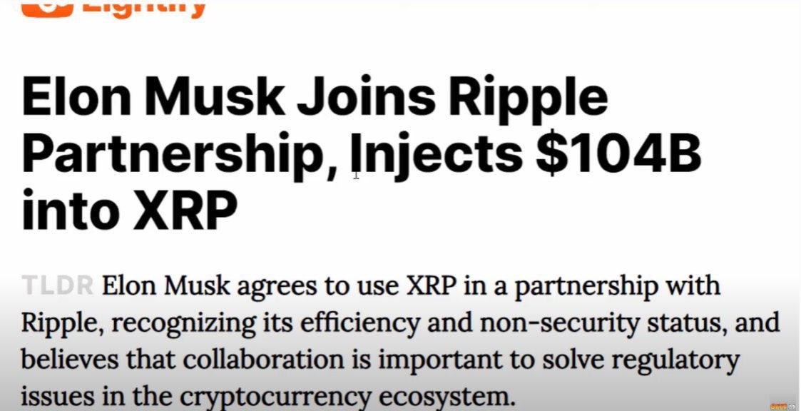 🚨 #SONDAKİKA

Yabancı bir kaynağın haberine göre Elon Musk, Ripple'ın #XRP teknolojisine 104 Milyar Doların üzerinde yatırım yapacak. Bu ortaklığın birkaç ay içinde ortaya çıkması planlanıyor.