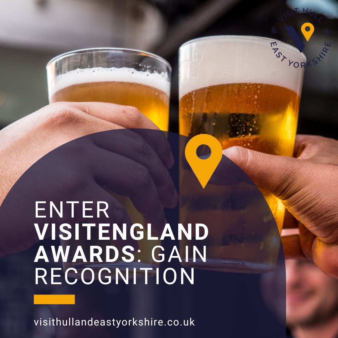 Pub owners: Enter VisitEngland Awards 🏆 Gain PR, refine, network! Free webinar May 15, 10am. Limited spots – book now! #VisitEnglandAwards 🌟