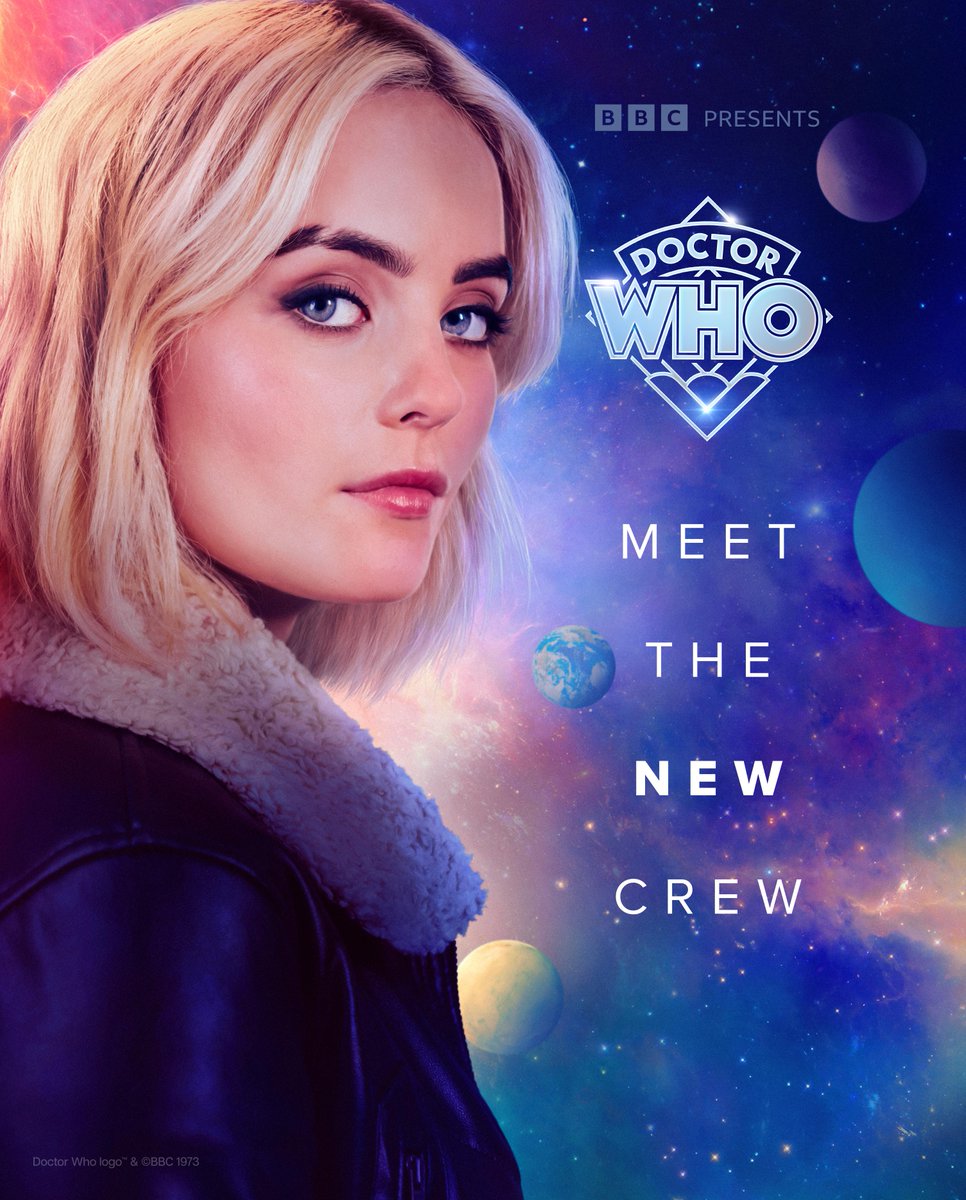 Your brand new TARDIS crew awaits 💫 #DoctorWho premieres on @BBCiPlayer in the UK 11th May and @DisneyPlus 10th May where available.