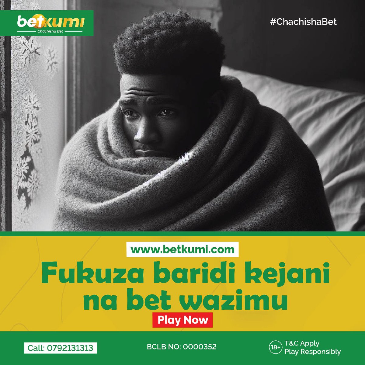 Usipige miayo bure kwa nyumba na unawezajipin na big wins at Betkumi.com #chachishabet