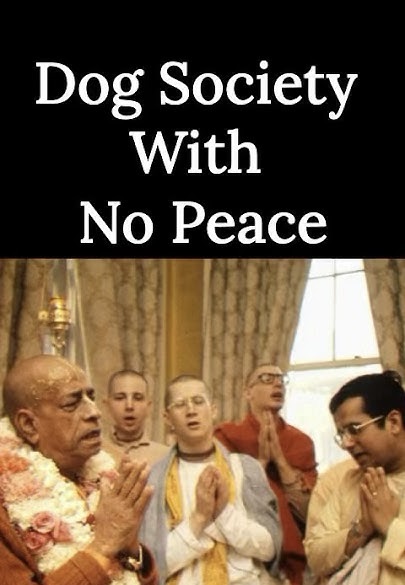 Dog Society Has No Peace | Srila Prabhupada Short Lectures Bhagavatam youtube.com/shorts/hSxtAJo… via @YouTube