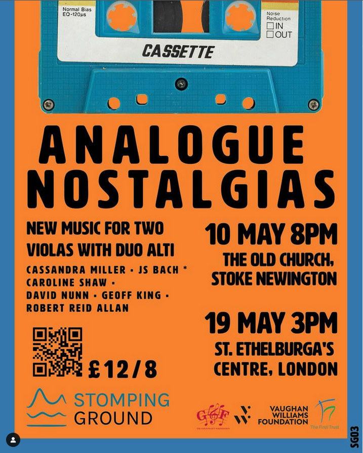 PeterTatchell's tweet photo. FREEDOM, EQUALITY, HOMOSEXUALITY
Musical version of a protest chant @PeterTatchell made for OutRage! Composed by Bob Allan, from his opera: Bermondsey, 1983

10 May 8pm @theoldchurchN16
19 May 3pm @StEthelburgas
w/ Duo Alti &amp; @ground_stomp 
INFO &amp; TICKETS https://t.co/9qkKgnKzrU https://t.co/XlFSdJjEZz