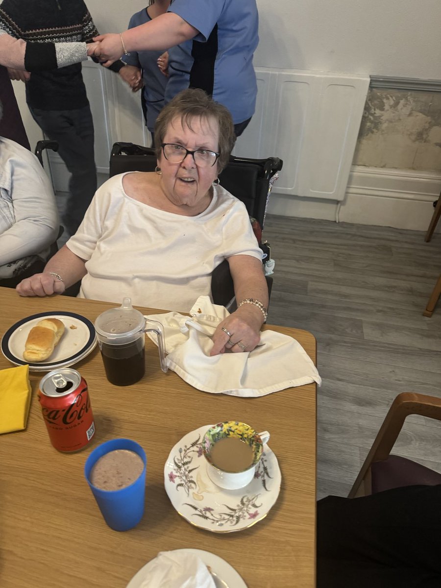 Great day today at the afternoon tea lots of chats and laughter and some dancing 💃 ❤️