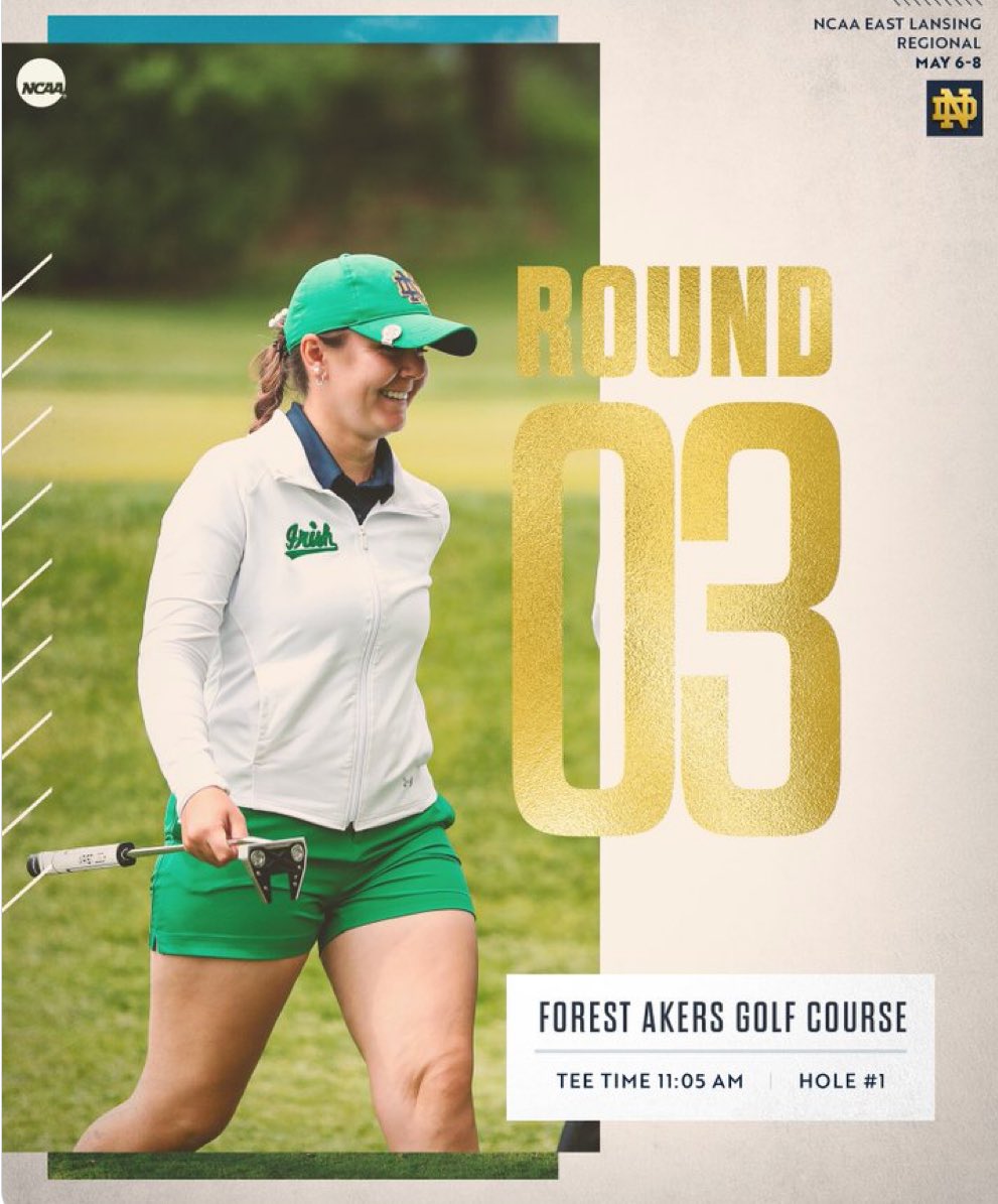 UNBELIEVABLE (except with <a href="/LaurenBeaudreau/">Lauren Beaudreau</a> you need to expect that)! Lauren birdies 4 of her last 5 holes to WIN the NCAA East Lansing Regional. <a href="/BenetAthletics/">Benet Athletics</a> is so proud and happy for you!! You’ve come a long way!