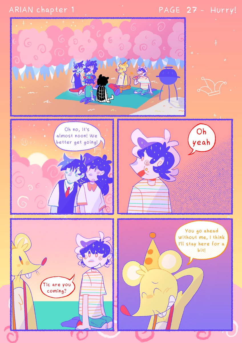 THRE3OCLOCK's tweet photo. * hello everybody

#arian #arianau #ariancomic #arianomoricomic #omori #omoriau https://t.co/UlXvQSE7cT
