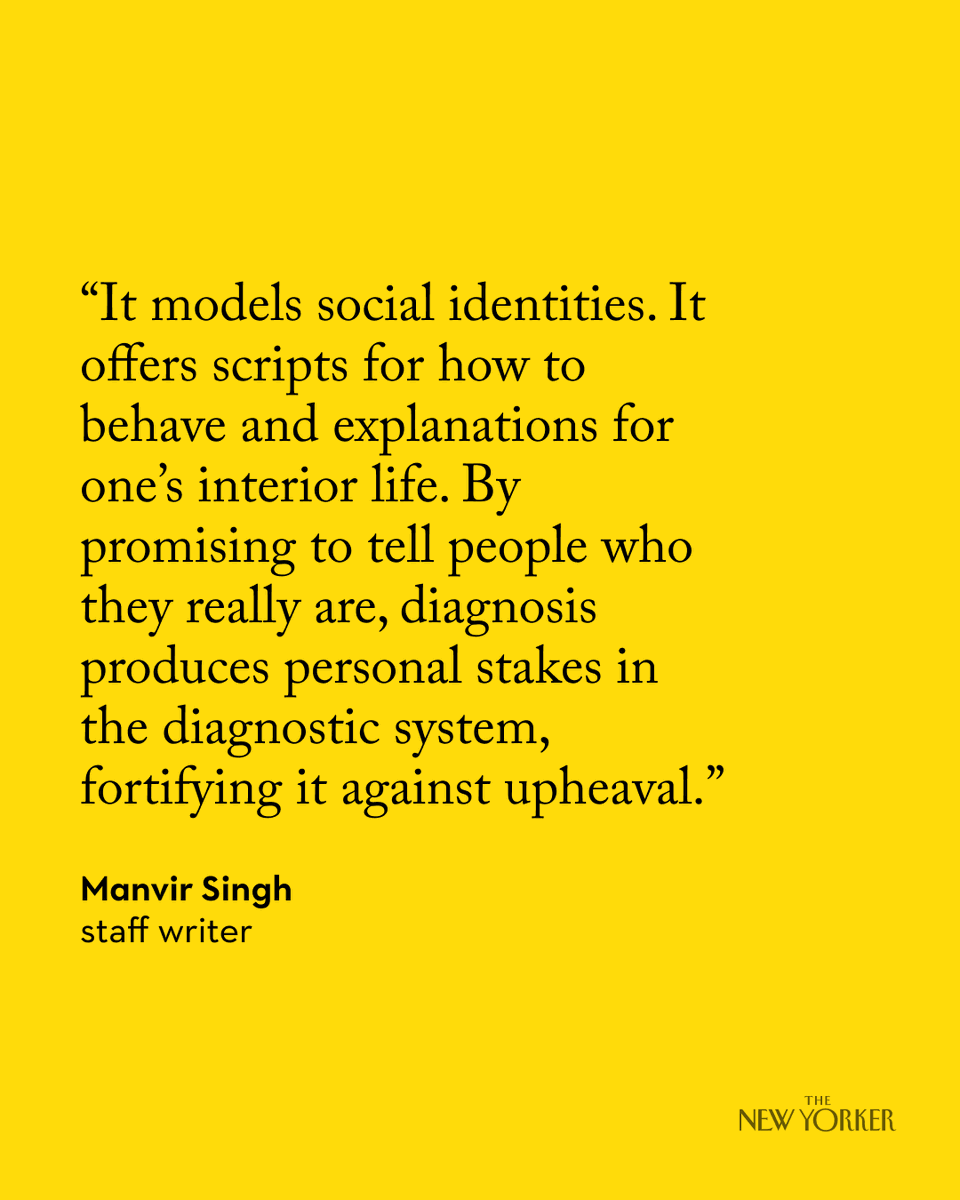 Three new books illustrate how psychiatric classification shapes the people it describes. nyer.cm/WRhULYs