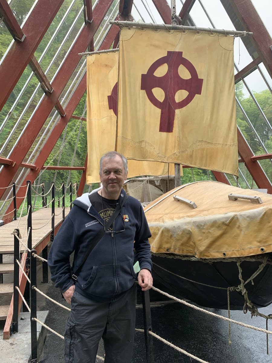 Achieved a bucket list target, seeing “Brendan”, Tim Severin’s 1977 boat that proved Brendan the Navigator could have reached America. Incredible journey (although ours was a lot easier!)