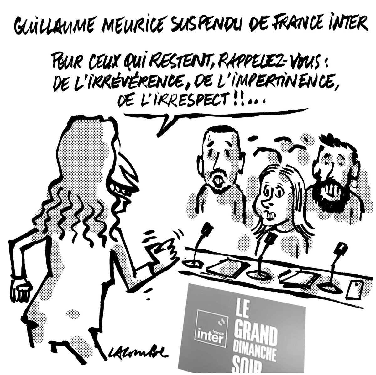 #ligneéditoriale #FranceInter #libertédexpression #guillaumemeurice #humour @GMeurice