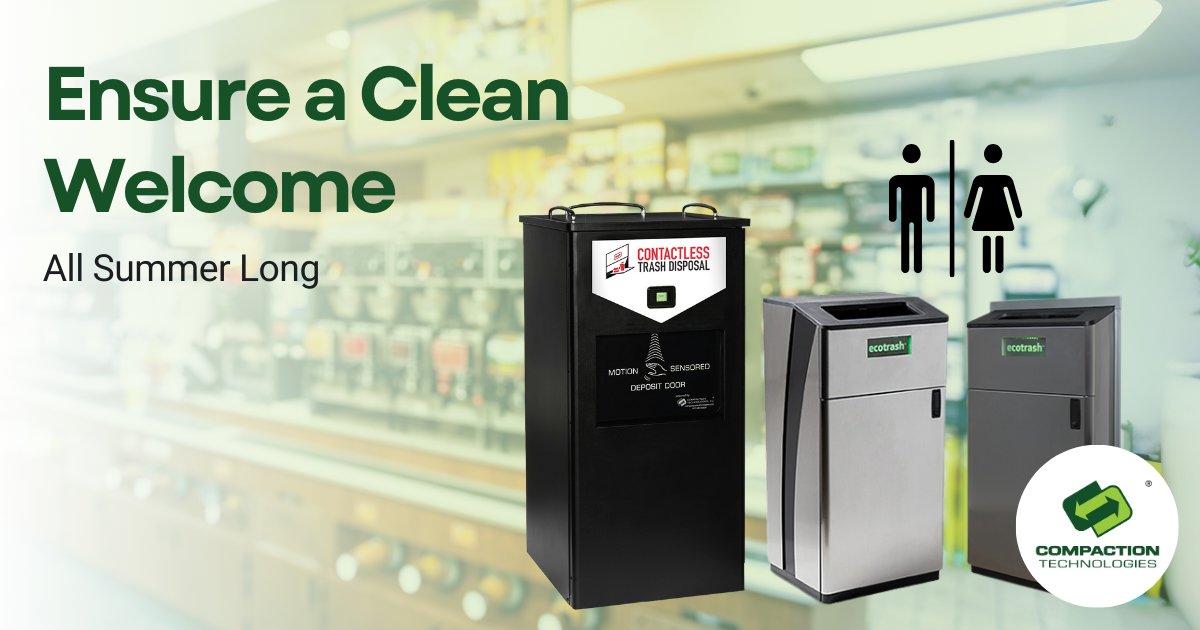 Summer means more foot traffic. Keep your C-Store’s restrooms clean and welcoming with ecotrash® PTC®, enhancing every visitor's experience. #SummerReady #WelcomingSpaces

compactiontechnologies.com/products-suppl…