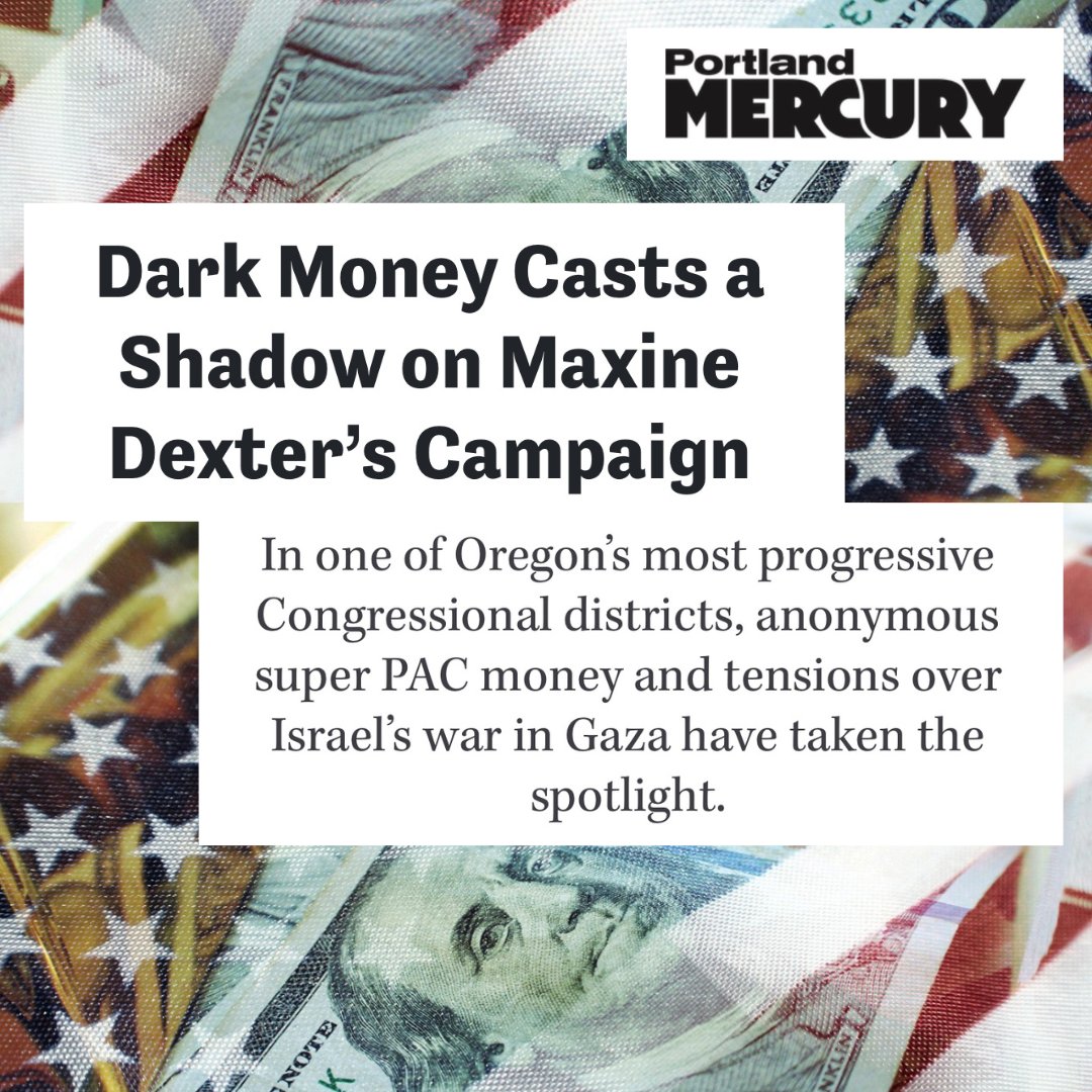 More than $3M in Dark Money is flooding into the US Congress race in Oregon's 3rd District.

A PAC known as 314 Action Fund has spent $1.67M to support the opponent of <a href="/SusheelaJayapal/">Susheela Jayapal</a>, and another PAC called VRG has spent more than $1M on attack ads against Jayapal.

“Democratic
