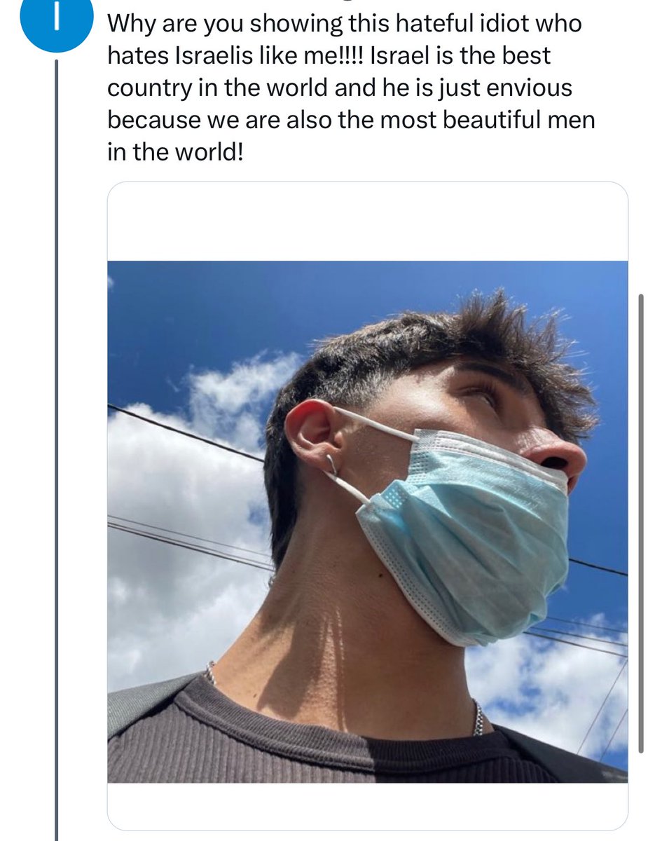 To say “we are the most beautiful men in the world” and then to choose this photo as your example… case closed I guess!