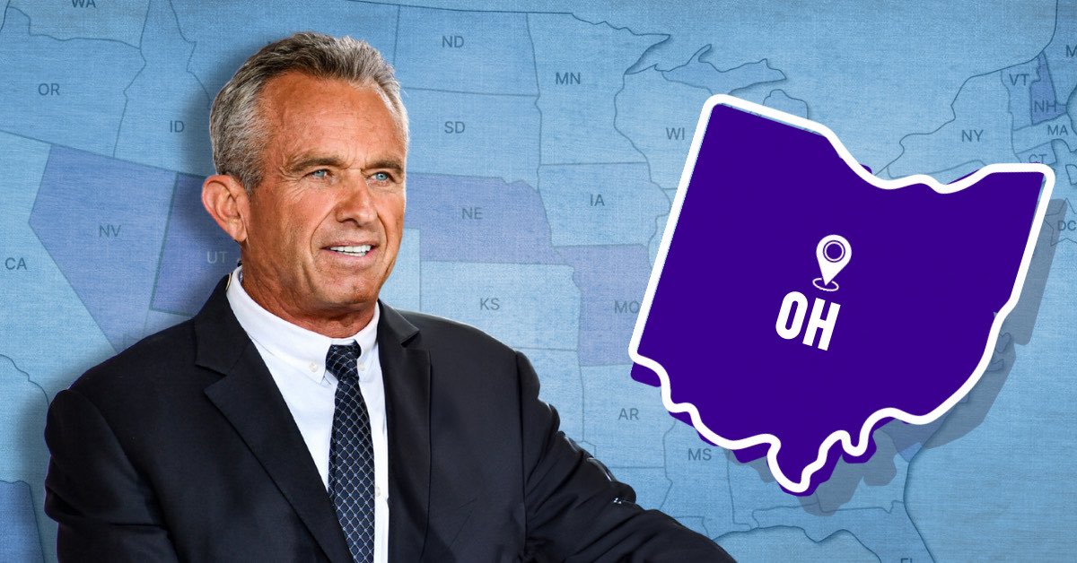 BREAKING 🚨: Personally I hate this state for it holds, The Ohio State University, but I’ll let that go & say heck yeah! @RobertKennedyJr is on the ballot in Ohio.