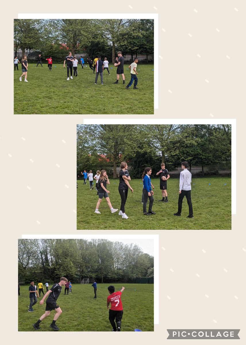 We loved being outside in the sunshine during our after school rugby club today with @elerijackson.and Aaron 🏉☀️
#5WaysToWellbeing
#HealthyAndConfident