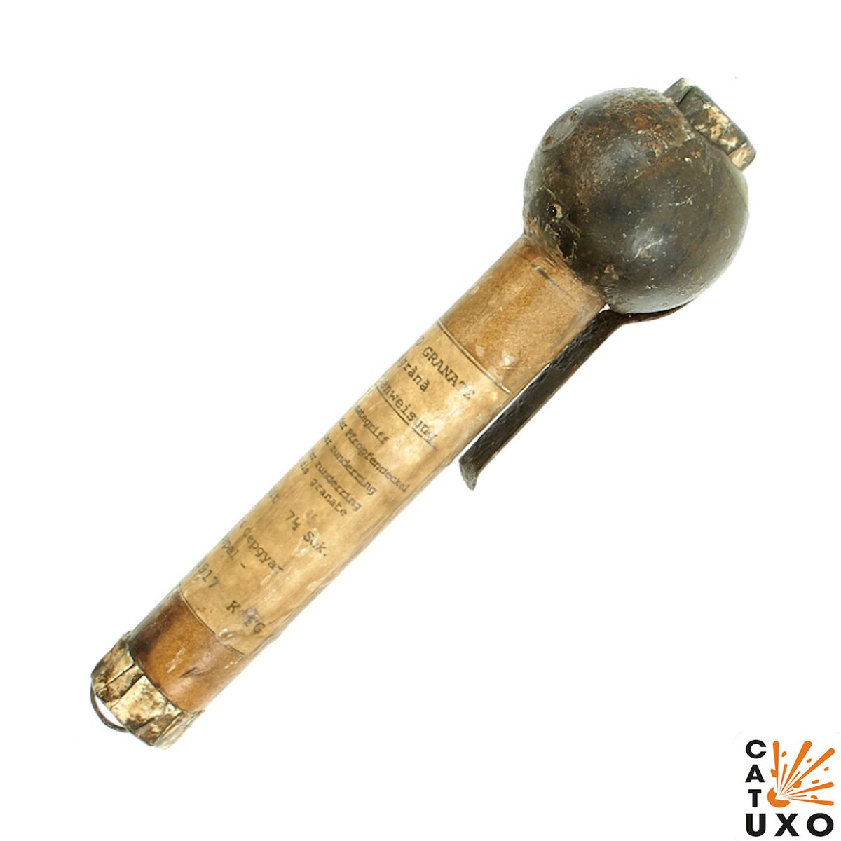 I can't get over the fact that the WWI Austro-Hungarian grenade looks like a fucking crack pipe.